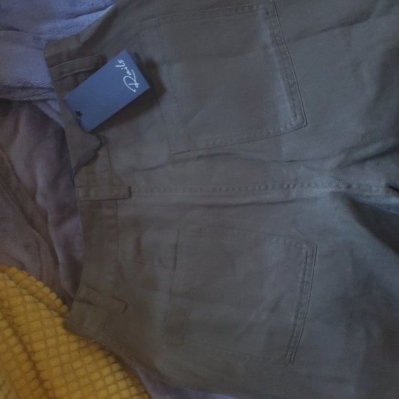 NWT Rails Cargo Pants Linen Military Utility Ankle 90s Olive Green Size XS - Picture 4 of 5
